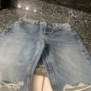 TOPSHOP straight jeans